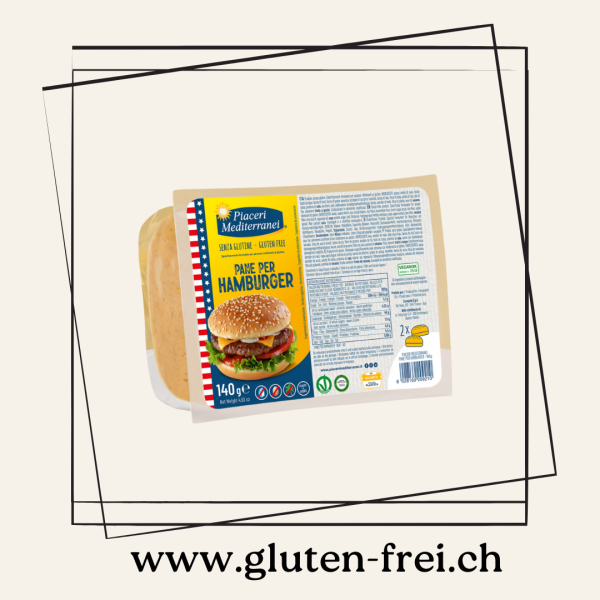 Hamburger Piaceri Mediterranei glutenfrei